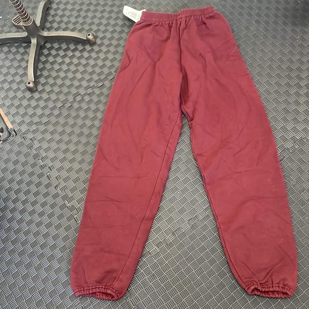 Champion maroon sweatpants size small. unisex - Picture 8 of 11